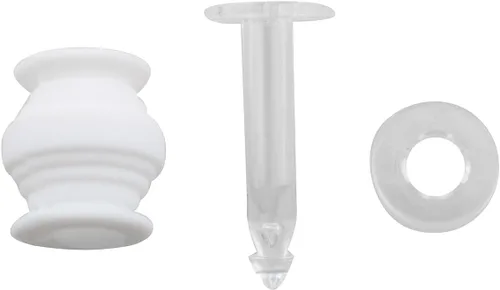 Vista 2 de RLECS Bolas de amortiguación de silicona suave, amortiguador de goma, kit de pasadores anticaída, hebilla de montaje compatible con DJI Phantom 3