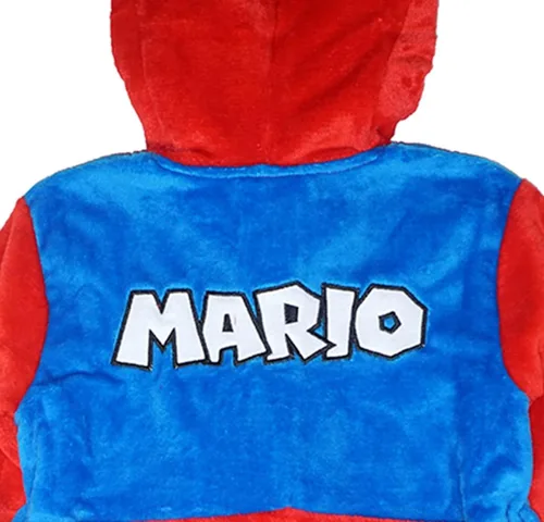 Vista 6 de SUPER MARIO Bata de peluche para niños
