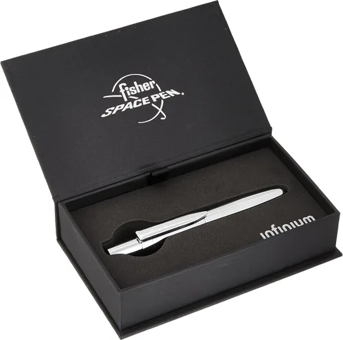Vista 3 de Fisher Space Pen INFINIUM Acabado cromado, tinta negra (INFCH-4)