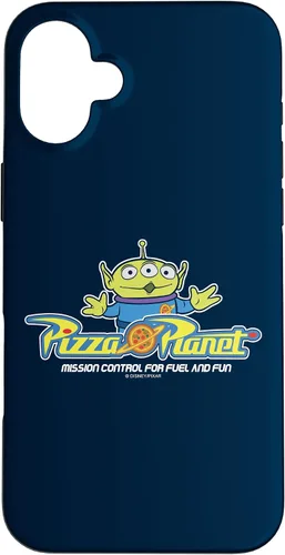 Vista 22 de Funda con logotipo de Disney Pixar Toy Story Alien Pizza Planet para iPhone 16
