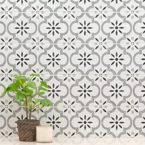 Vista 12 de MSI Azila Muestra Azulejo de Porcelana Mate Encáustico para Pared y Piso para Baño, Salpicadero de Cocina y Encimera