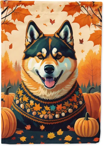 Vista 76 de Caroline's Treasures DAC1001GF Affenpinscher - Bandera decorativa para jardín de otoño, decoración para patio exterior, patio, parterres