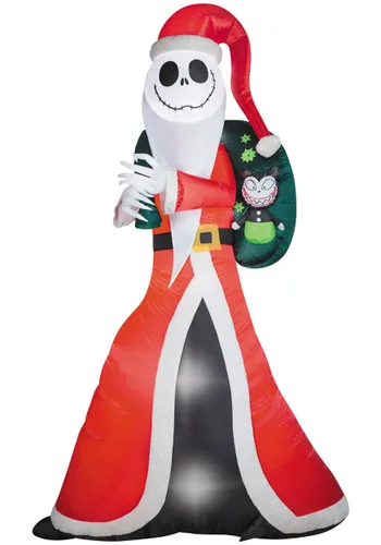 Vista 2 de Inflable Disney Jack Skellington de 3 metros Multicolor