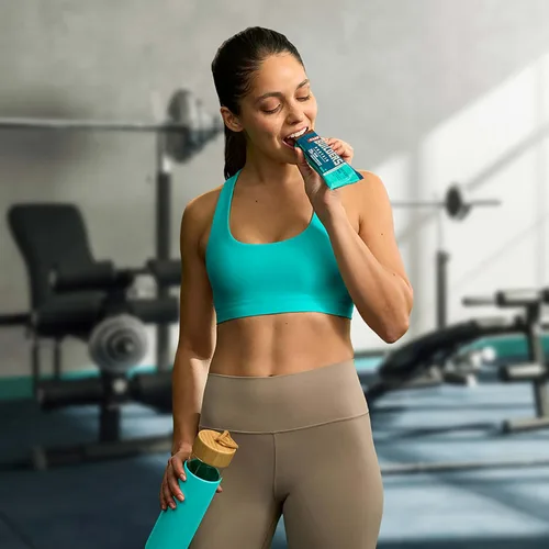 Vista 8 de CLIF BUILDERS - Barras de proteínas - Chocolate Mint - 0.71 oz de proteína - Sin gluten (2.4 onzas, 6 unidades)