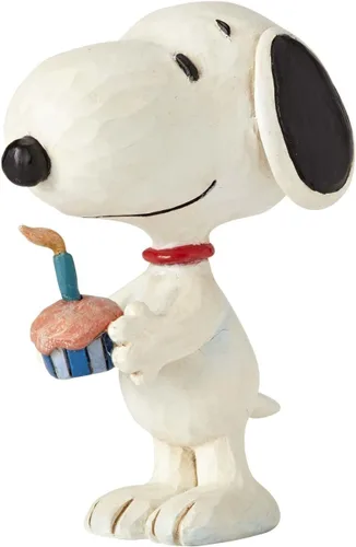 Vista 2 de Peanuts by Jim Shore Snoopy - Mini figura de cumpleaños