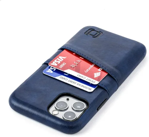 Vista 16 de Dockem Funda tipo cartera para iPhone 11: Placa de metal integrada para montaje magnético y 2 ranuras para tarjetas de crédito (padres)