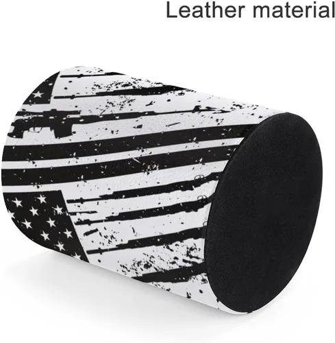 Vista 3 de Organizador de lápices con diseño de bandera de Estados Unidos, lindo portalápices, taza de lápices para escritorio, soporte para brochas