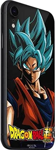 Vista 2 de Skinit Calcomanía para teléfono compatible con iPhone SE (2ª y 3ª generación), diseño oficial de Dragon Ball Super Goku