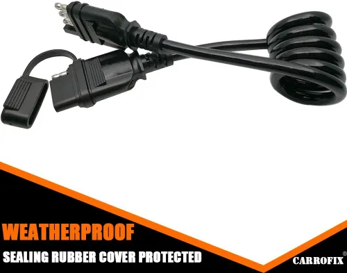 Vista 7 de Arnés de extensión de enchufe para tráiler de 4 cables