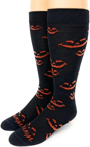 Vista 8 de WARRIOR ALPACA SOCKS - Calcetines acogedores de lana de alpaca divertidos de estilo novedoso/camping para hombres y mujeres Suaves, cálidos Negro