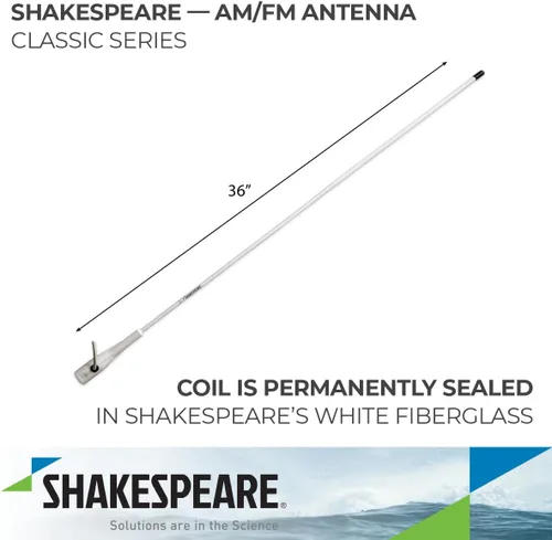 Vista 2 de Shakespeare 4351 Antena AM / FM de 39