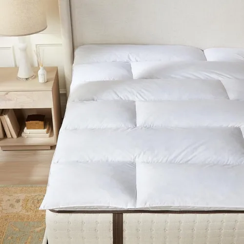 Vista 5 de The Ritz-Carlton Featherbed - Relleno de plumas hipoalergénico con funda de algodón - Queen
