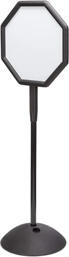 Vista 8 de Safco Products Pizarra rectangular para escribir mensajes, Negro
