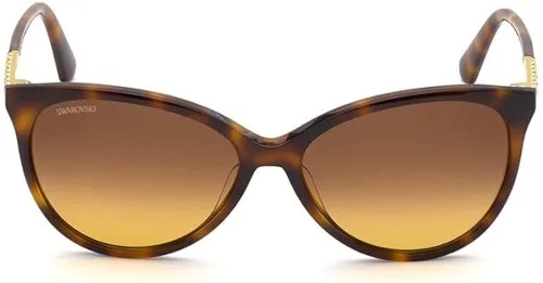 Vista 8 de Gafas de sol Swarovski SK 0309 52F Dark HavanaGradient Brown, Habana oscuro