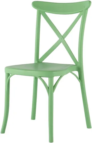 Vista 6 de Lagoon Toppy X - Silla de comedor apilable de resina blanca, 2 piezas/juego Blanco