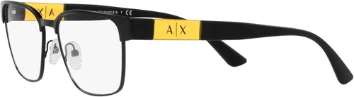 Vista 3 de AX ARMANI EXCHANGE Men's Ax1052 Rectangular Prescription Eyewear Frames