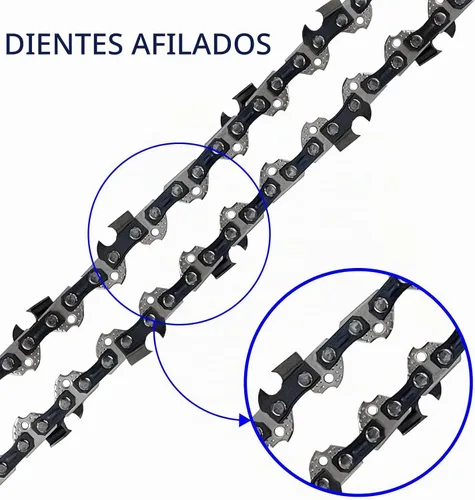 Vista 4 de Cadena de motosierra de 12 pulgadas para motosierra DEWALT DCCS620 / DCCS620B / DCCS620P1 / DCCS620BR (2 piezas)
