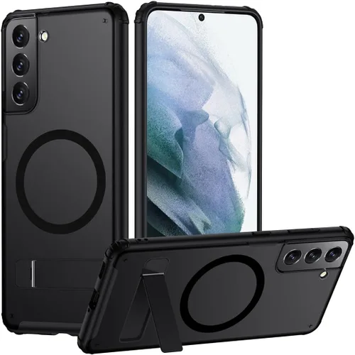Vista 21 de TIANNIUKE Funda magnética para Samsung Galaxy Note 10 Plus, translúcida mate antihuellas, compatible con MagSafe, ajuste delgado, a prueba de Negro