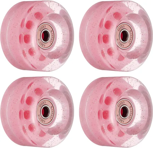 Vista 8 de PATIKIL Roller Skate Wheels with Bearings, Quad Skate Replacement for Double Row Skate Skateboards Indoor or Outdoor