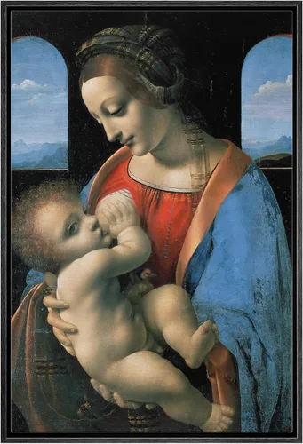 Vista 115 de wall26 Lienzo impreso para pared, diseño de Salomé y San Juan Bautista, por Solario, Historia del Renacimiento, ilustraciones de bellas artes, arte