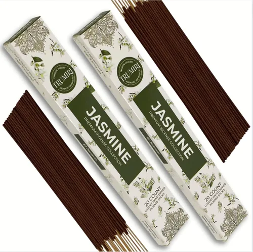 Vista 64 de Varillas de incienso ámbar – Total 40 varillas de incienso – Paquete doble de 20 Insense – Inciensos – Inscents – Ingredientes naturales no tóxicos