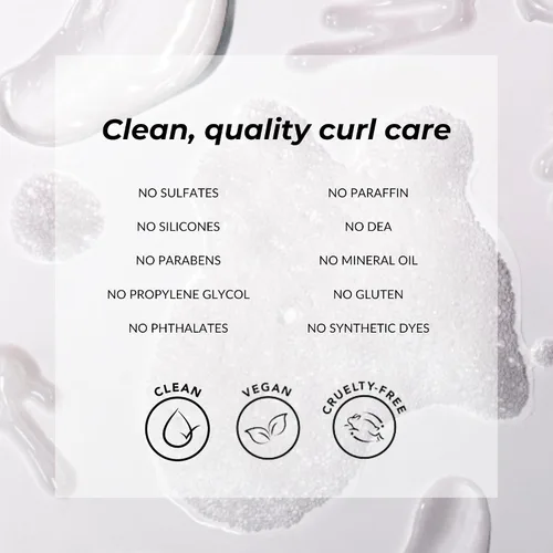 Vista 6 de Love Ur Curls - Tratamiento restaurador sin enjuague reparador de puntas abiertas, para cabello seco y dañado, hidratación, evita roturas y sella