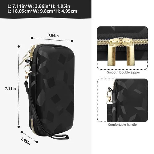 Vista 3 de Supmay Funda rígida de viaje para My Arcade Tetris Pocket Player Pro, juegos de rompecabezas estratégicos, funda protectora de consola
