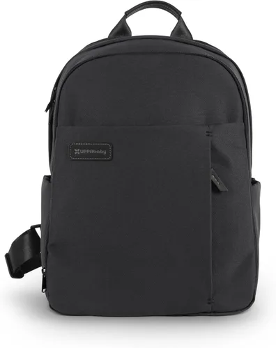Vista 10 de UPPAbaby Mochila cambiador - Bolsillo para botella y portátil, funda para carrito - Ada Ada-sand Melange Cuero Castaño
