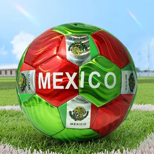 Vista 4 de Balón de fútbol tamaño 5 – EE. UU., Barcelona, El Salvador, España, México, Italia, Brasil, Polonia, Guatemala, Madrid, Argentina, 5