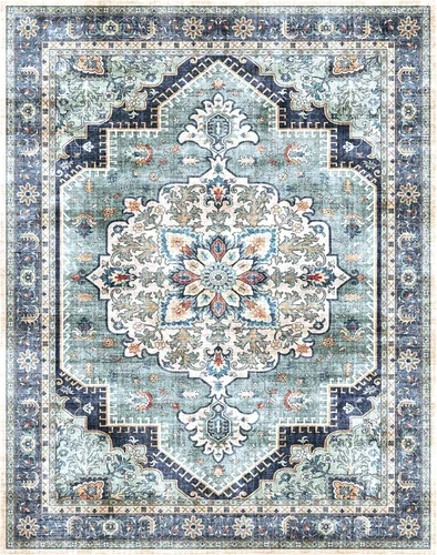 Vista 20 de Gertmenian Alfombra de Área Interior Boho Decoración del Hogar para Entrada, Dormitorio, Sala de Estar, Oficina, Cocina Alfombras de Acento
