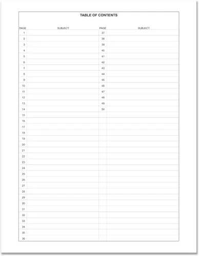 Vista 3 de BookFactory Cuaderno Student Lab (formato de cuadrícula científica) de 8.5 x 11 pulgadas, 50 páginas (paquete de 1 unidad), cubierta verde