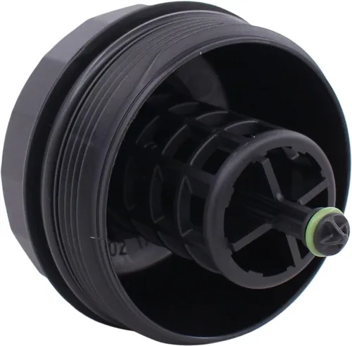 Vista 2 de NewYall Tapa de la cubierta del filtro de aceite del motor con filtro de aceite para BMW E60 E70 E90 E93 F10 F30 128i 135i 528i 528i 328i 335i 530i