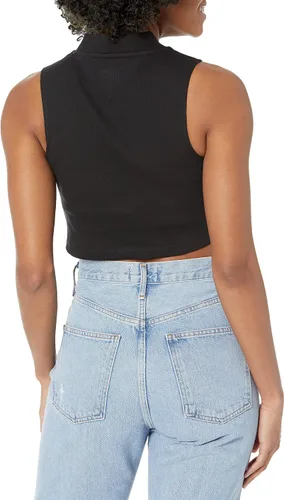 Vista 2 de Tommy Hilfiger Camiseta sin mangas con cuello alto para mujer