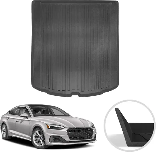 Vista 2 de Forro de maletero premium para Audi A5 Sportback S5 2018-2025 - 100% de protección - Tapete de maletero para auto a medida - Tapete de carga