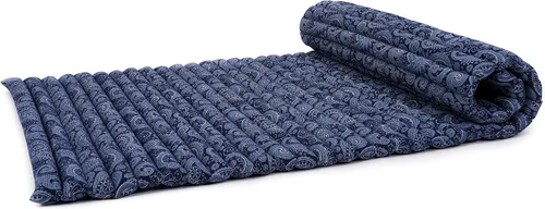 Vista 32 de Leewadee - Colchón de piso plegable - Futón japonés enrollable -Alfombra de tatami triple pliegue - Cama de piso para invitados - Colchón de camping