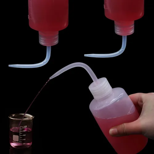 Vista 6 de Autdor Botella exprimible de 16.9 fl oz, 2 botellas de tatuaje de 16 onzas, botellas de plástico de seguridad para tatuajes de laboratorio