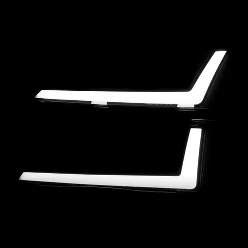 Vista 8 de AJP Distributors Conjunto de Faros Delanteros LED DRL Tube Bar para Conducción + Conjunto de Lámparas de Señal de Parachoques Par