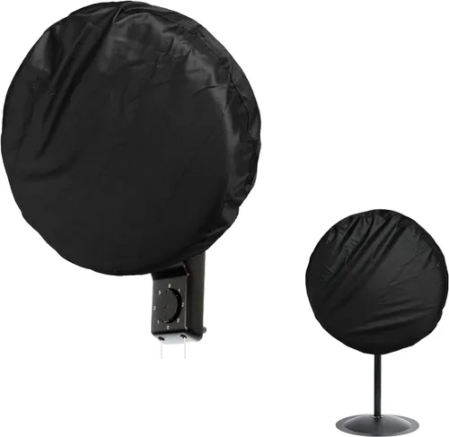 Vista 9 de Bitubi Cubierta de ventilador de tambor industrial, fundas impermeables para ventilador de exterior, compatible con ventilador de tambor industrial