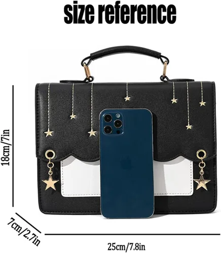 Vista 2 de Mochila Kawaii con hombro de oso lindo bolso de mano para niñas, uniforme escolar de gran capacidad, estilo japonés para laptop, Azul-1, talla única