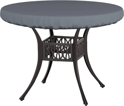 Vista 10 de Covers & All Cubierta para Mesa Redonda, 12 Oz Impermeable Resistente a UV y Clima, Cubierta de Mesa de Exterior para Muebles de Patio al Aire Libre