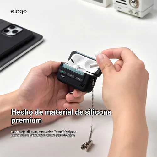 Vista 4 de elago Funda buscapersonas para AirPods Pro 2