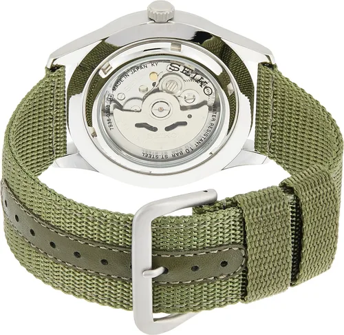 Vista 2 de Seiko Reloj automático japonés de 5 deportes para hombre importado SNZG09J1