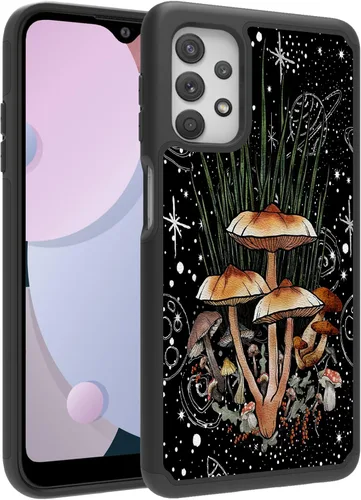 Vista 13 de Funda diseñada para Samsung Galaxy A32 (6.5 pulgadas), funda duradera para teléfono para niña bebé, negra, firmada para Galaxy A32 5G, funda Bebé