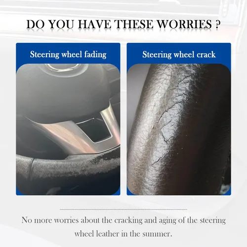 Vista 7 de Cubierta de Volante de Coche con Protección Solar, Cubierta de Rueda de Coche de Película de Aluminio para Aislamiento Térmico y Enfriamiento