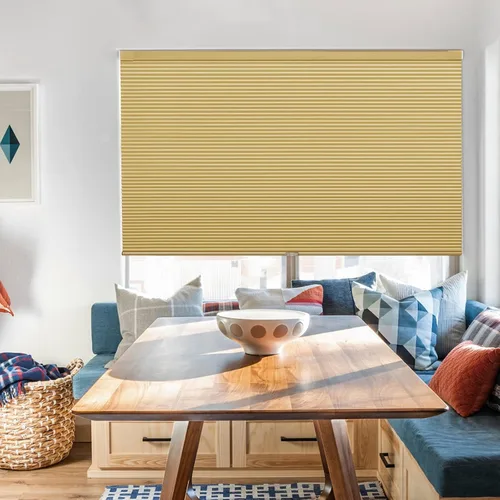 Vista 22 de LazBlinds Persianas celulares inalámbricas personalizadas, café oscuro, 16-70 pulgadas de ancho x 12-72 pulgadas de alto Blackout - Café oscuro