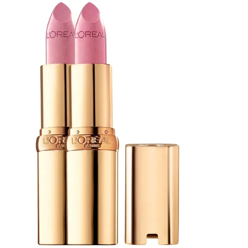 Vista 30 de L'Oreal Paris - Lápiz labial Colour Riche Original cremoso, hidratante con acabado satinado, 840 Nature's Blush, 1 unidad