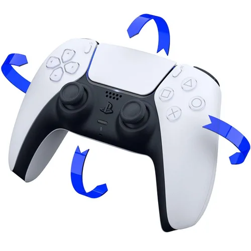 Vista 3 de PlayStation 5 Disc Version 825GB SSD Console with Wireless Dualsense Controller - PS5 Gaming System, White (Renewed)