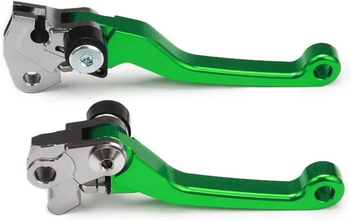 Vista 5 de JFG RACING Juego de palancas de embrague de freno de motocicleta CNC para KX65 00-23 KX85 01-23 KX100 01-21 KX112 22-23 KX125 00-05 KX250 00-04