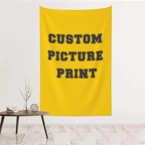 Vista 13 de GSHUJBV Tapiz personalizado para subir imágenes de fondo, tapiz personalizado para colgar en la pared, imprime cualquiera de tus diseños, pancartas
