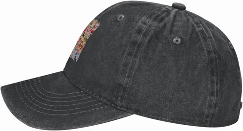 Vista 2 de Karol Singer G Hat Adjustable Baseball Cap Hat Men Women Vintage Washed Distressed Twill Cotton Golf Dad Hat Unconstructed Classic Polo Style Unisex